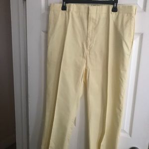 Mens vintage Yellow Pants